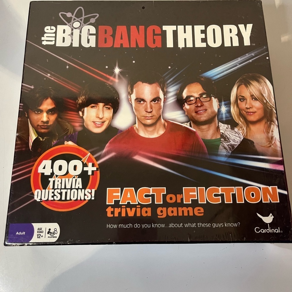 The Big Bang Theory -Trivia Game - unopened